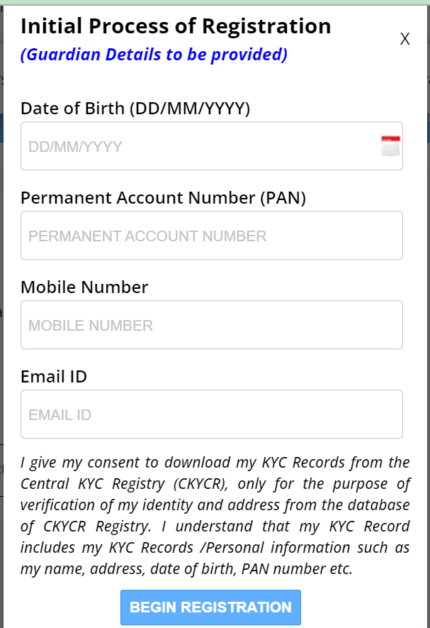 Registration Form