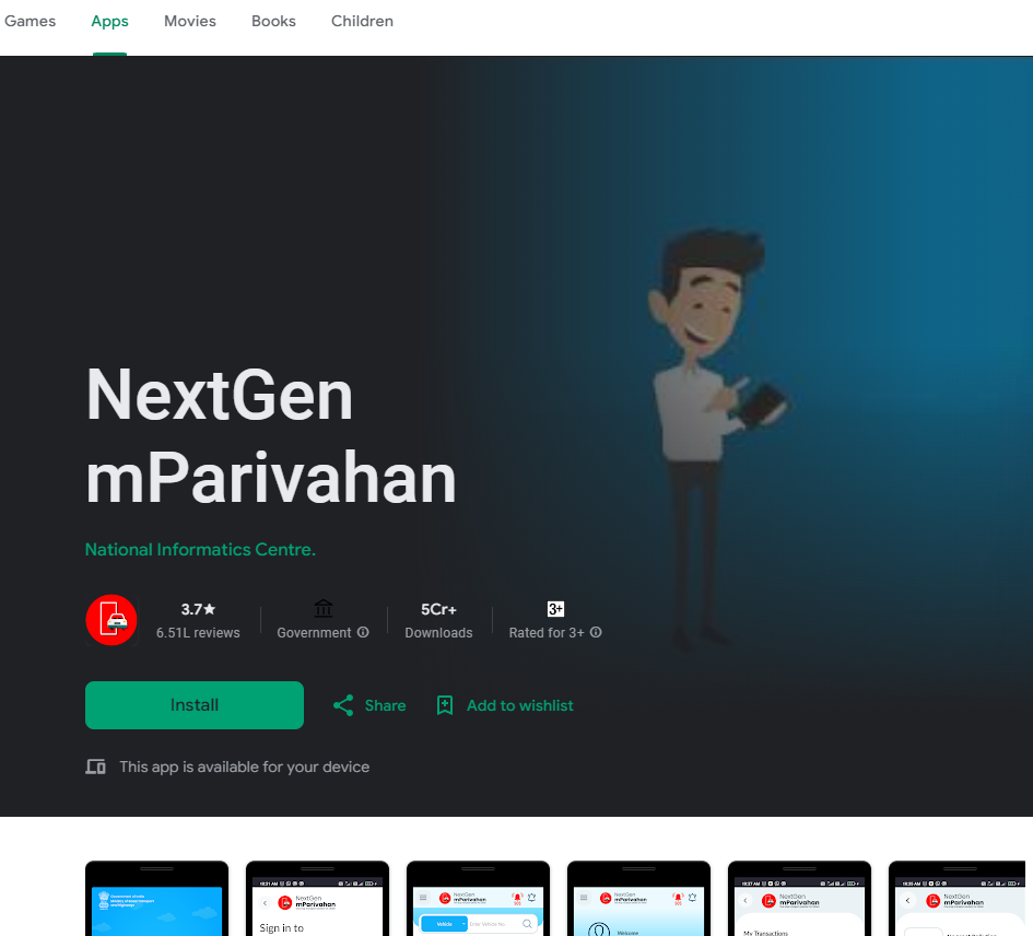 mParivahan App