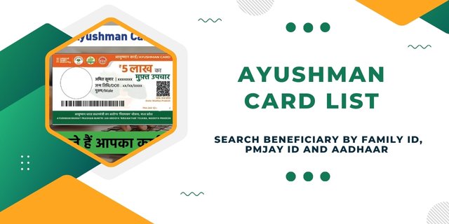 Ayushman Card List