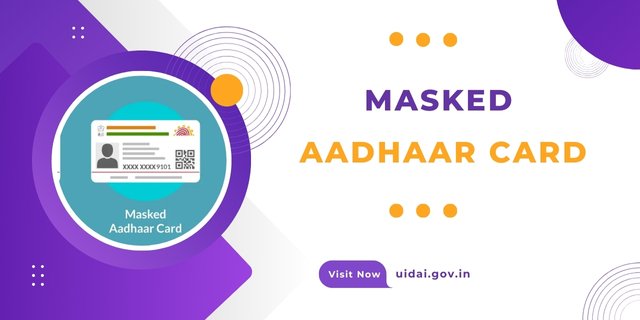 Masked Aadhaar Card