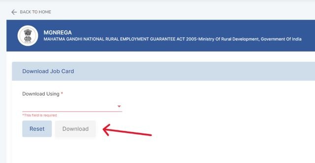 Download NREGA Job Card