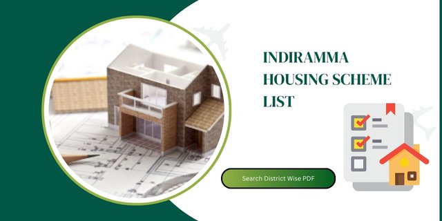 Indiramma Housing Scheme List 