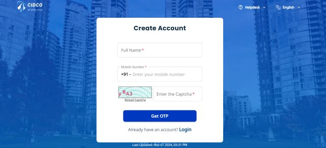 Create Account